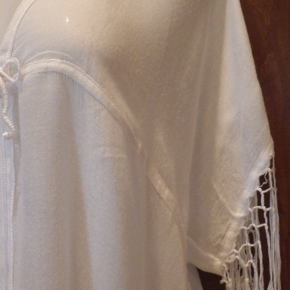 Women's Ligne Kiwi White Coverup Made in France - Picture 6 of 8